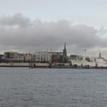 Blick auf Hamburg von den Musicaltheatern aus