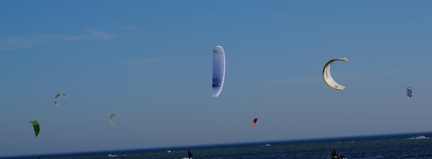 Kitesurfer vor Neustadt