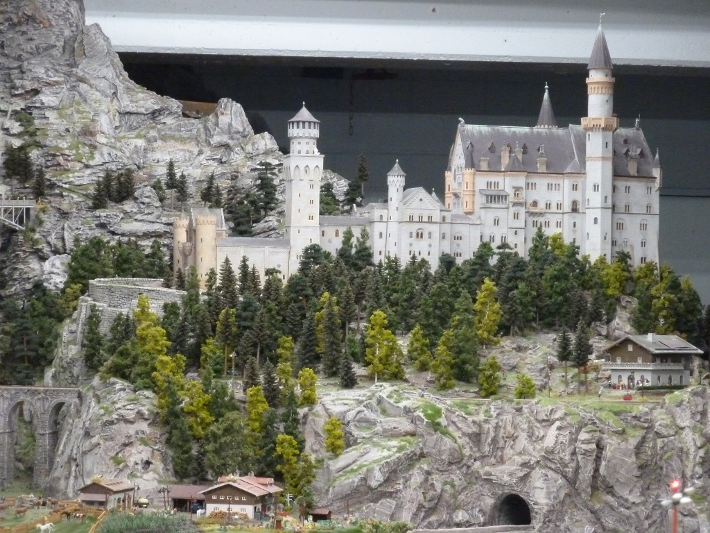 Schloss Neuschwanstein im Miniaturwunderland