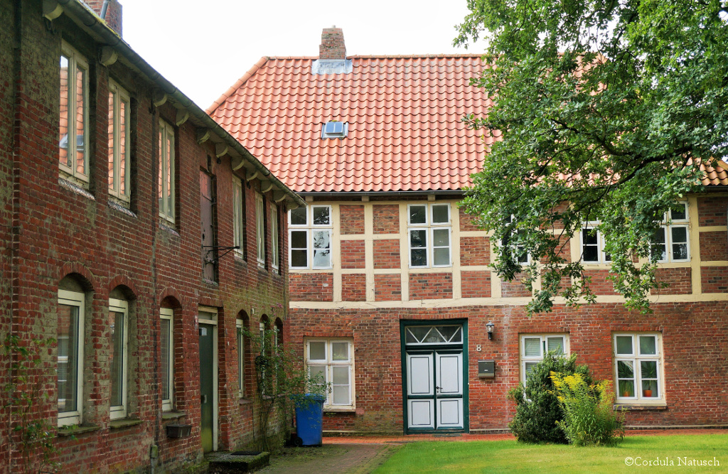 Historischer Kirchhof in Oberndorf an der Oste 