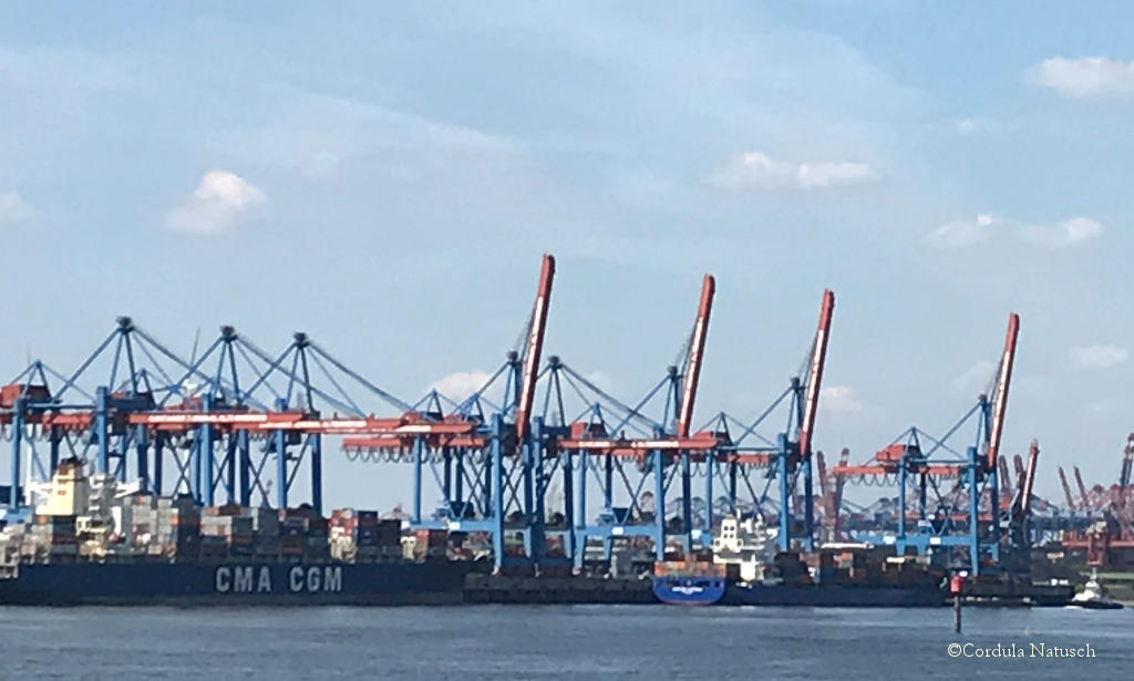 Containerterminal Altenwerder im Hamburger Hafen