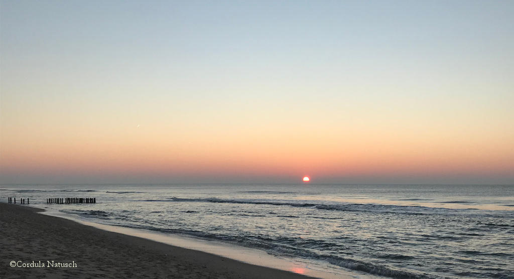 Sonnenuntergang vor Sylt